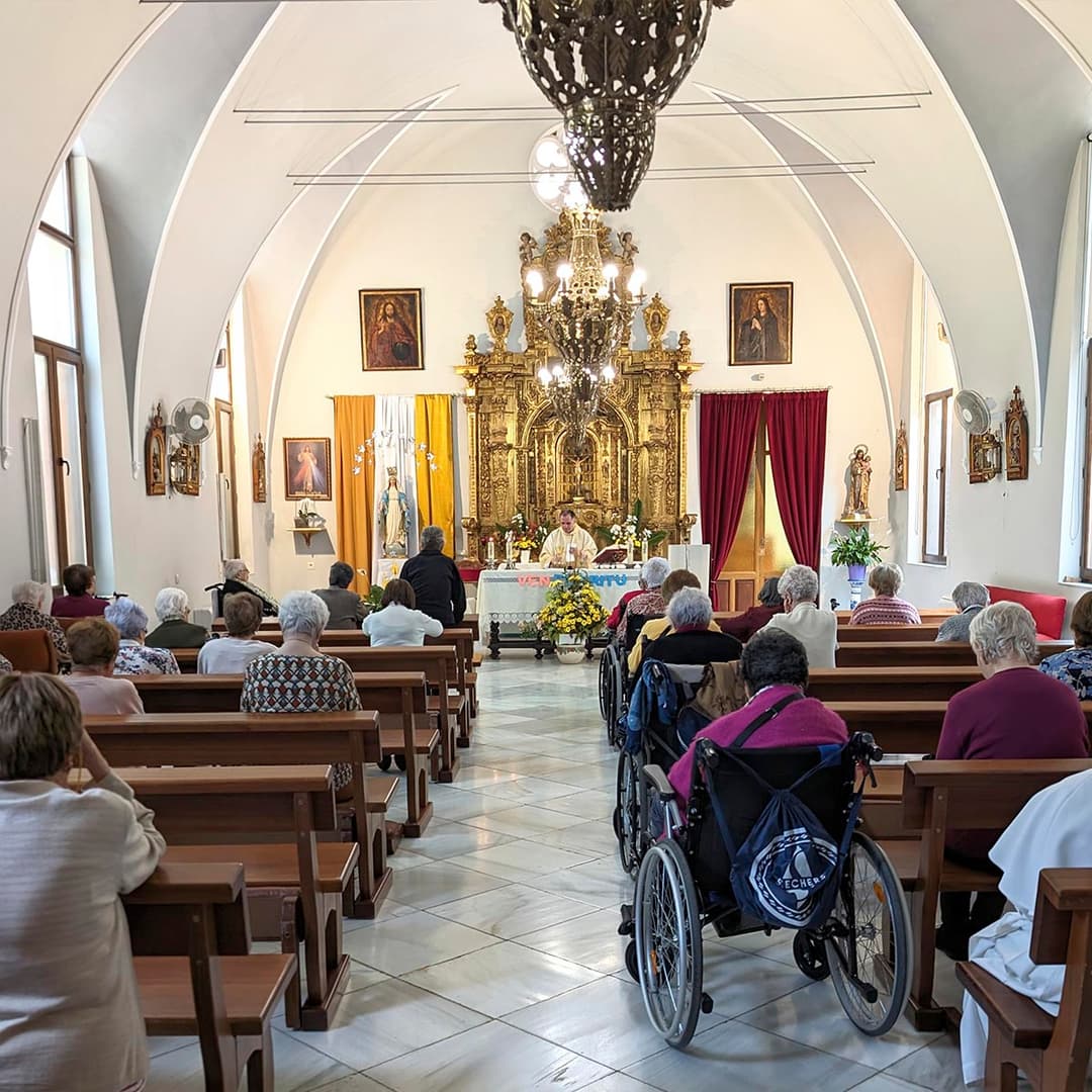 servicio religioso de la residencia el refugio